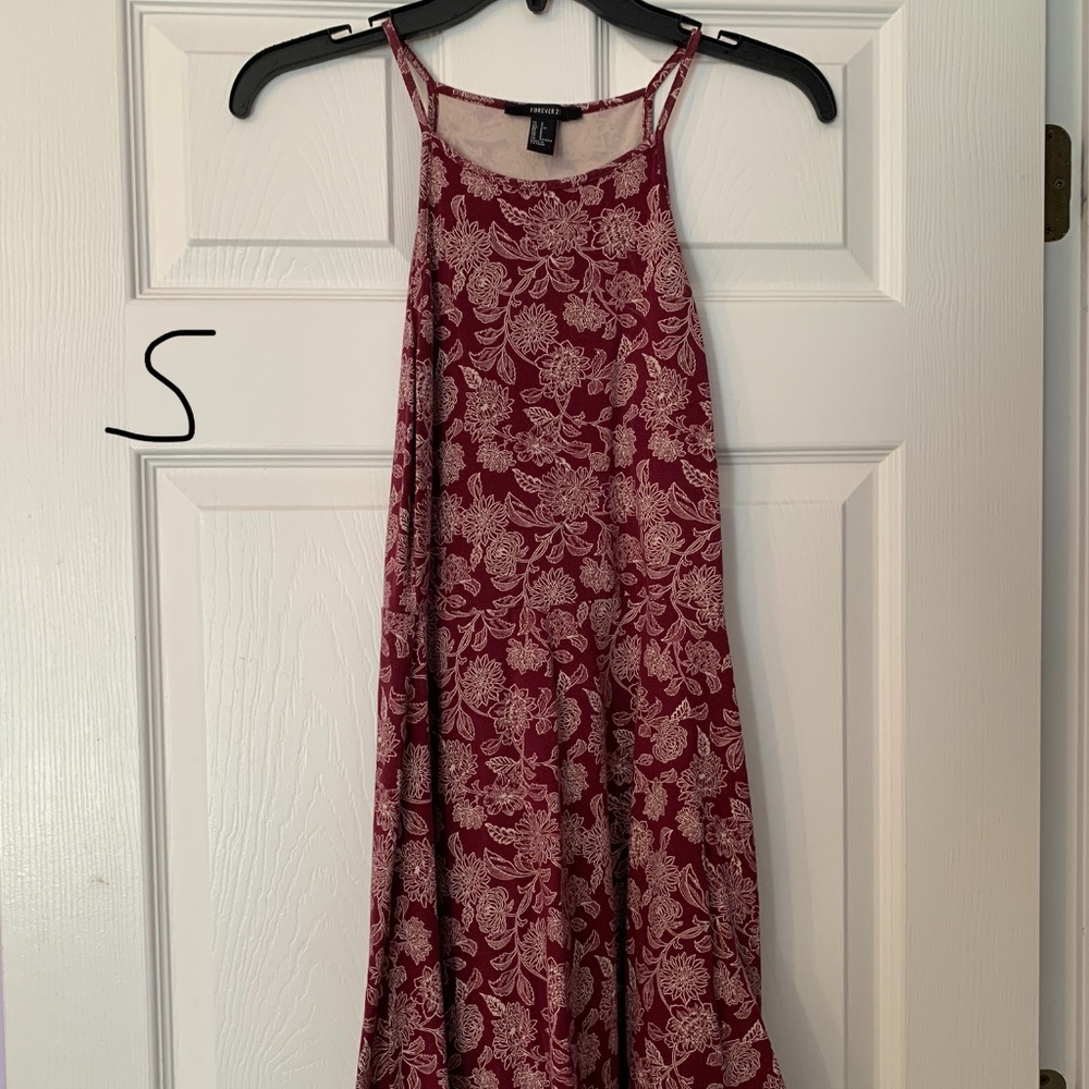 Maroon Dress